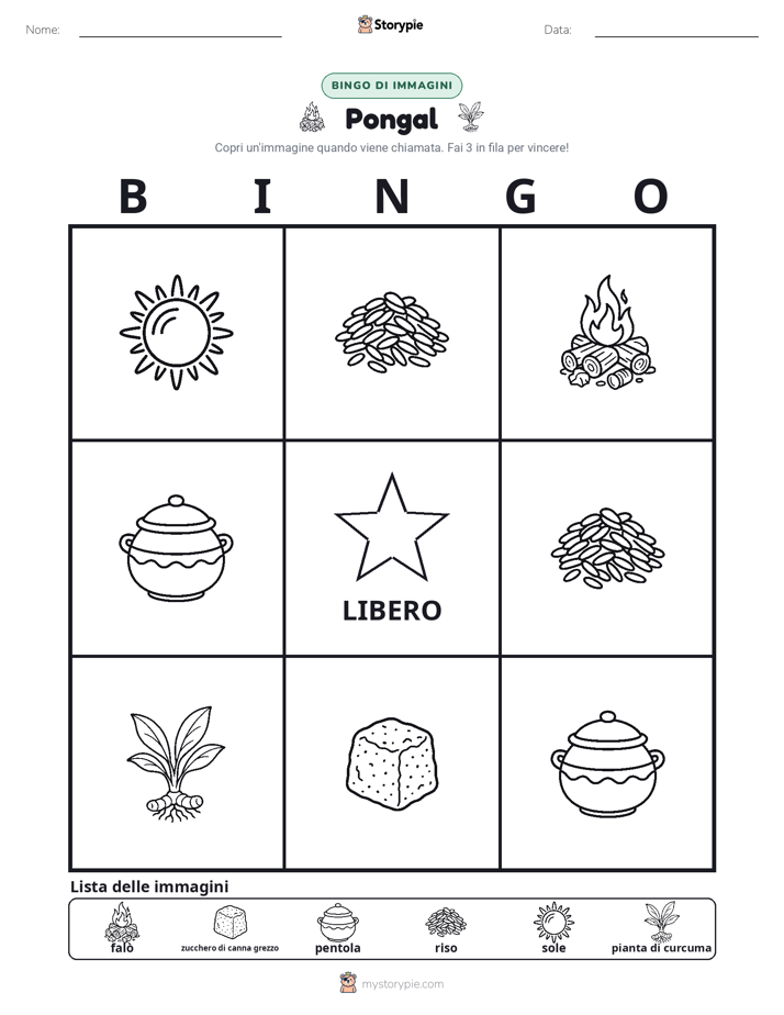 Bingo delle Immagini