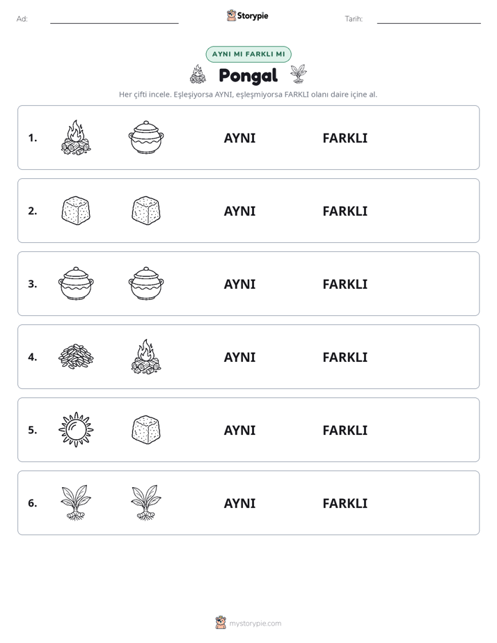 Aynı mı Farklı mı