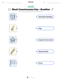 Black Consciousness Day - Brazilian printable worksheet preview