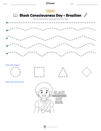 Black Consciousness Day - Brazilian printable worksheet preview