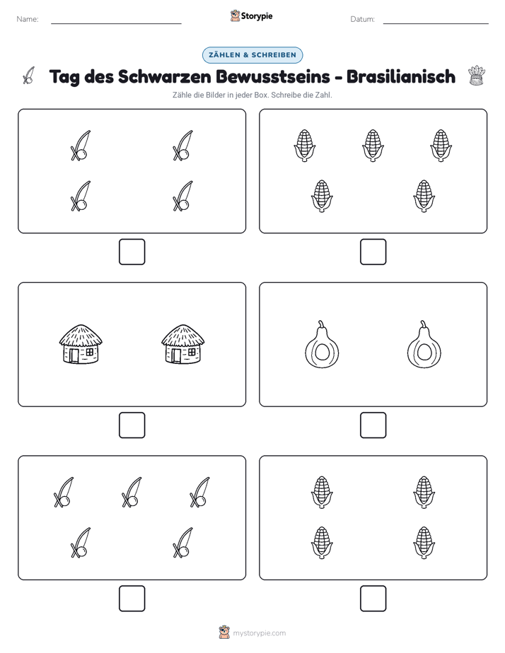 Zählen & Schreiben