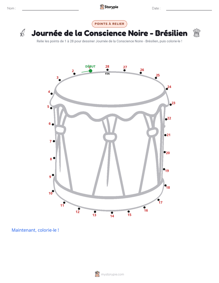 Relie les points