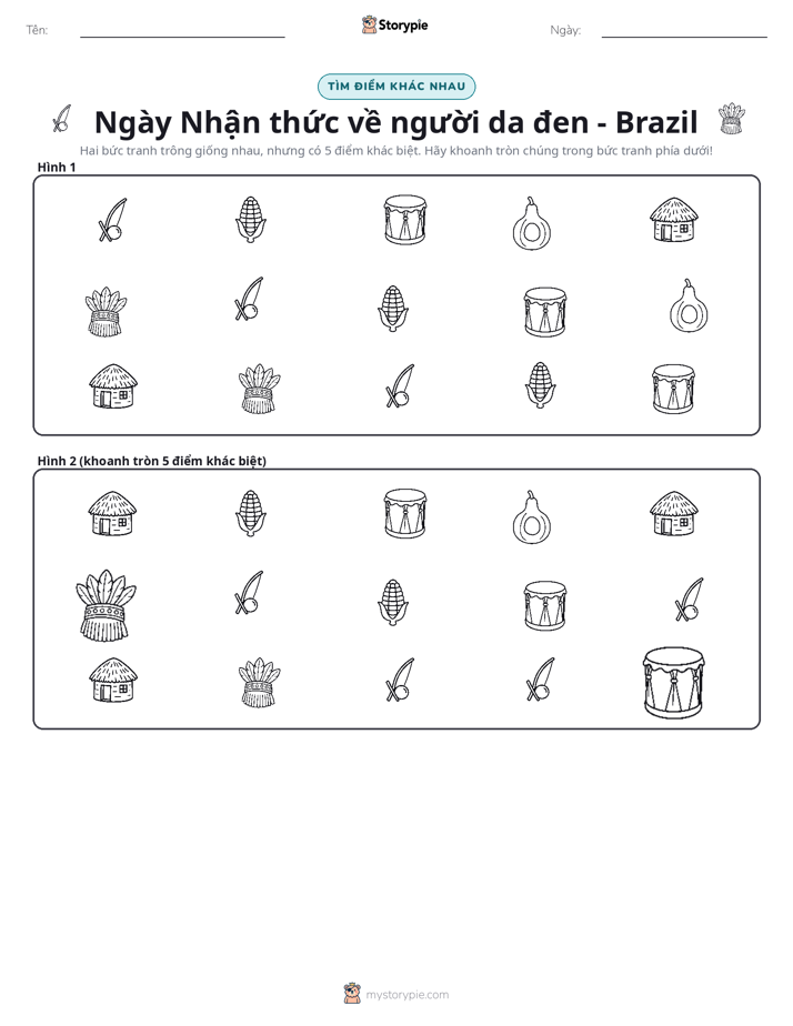 Tìm Sự Khác Biệt