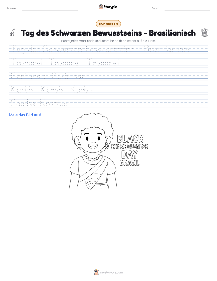 Schreibübung