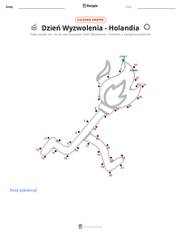 Podgląd drukowalnego arkusza ćwiczeń Dzień Wyzwolenia - Holandia