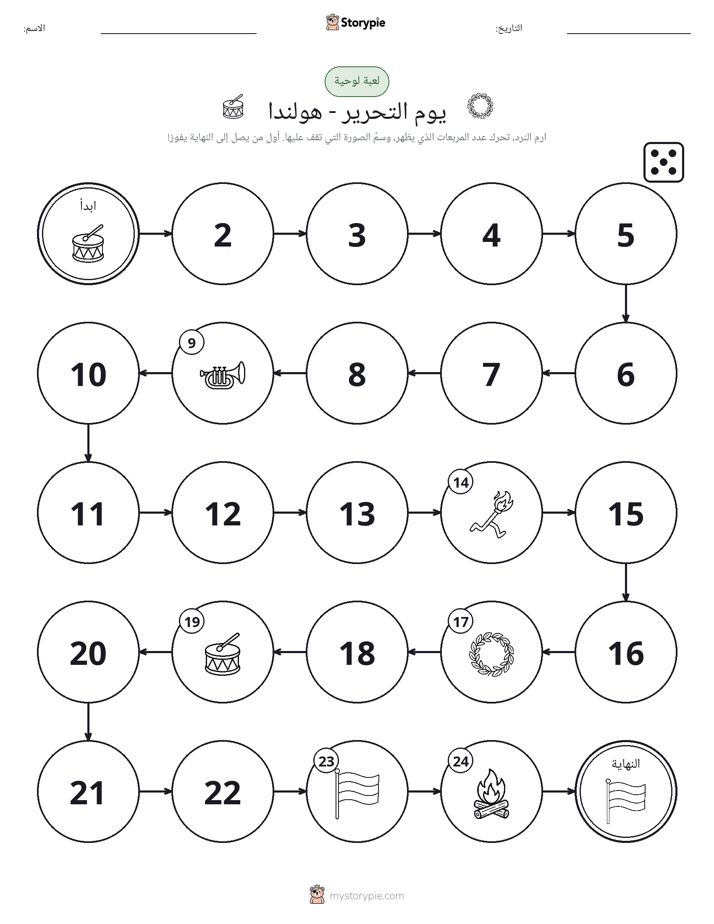 لعبة لف و تحرك