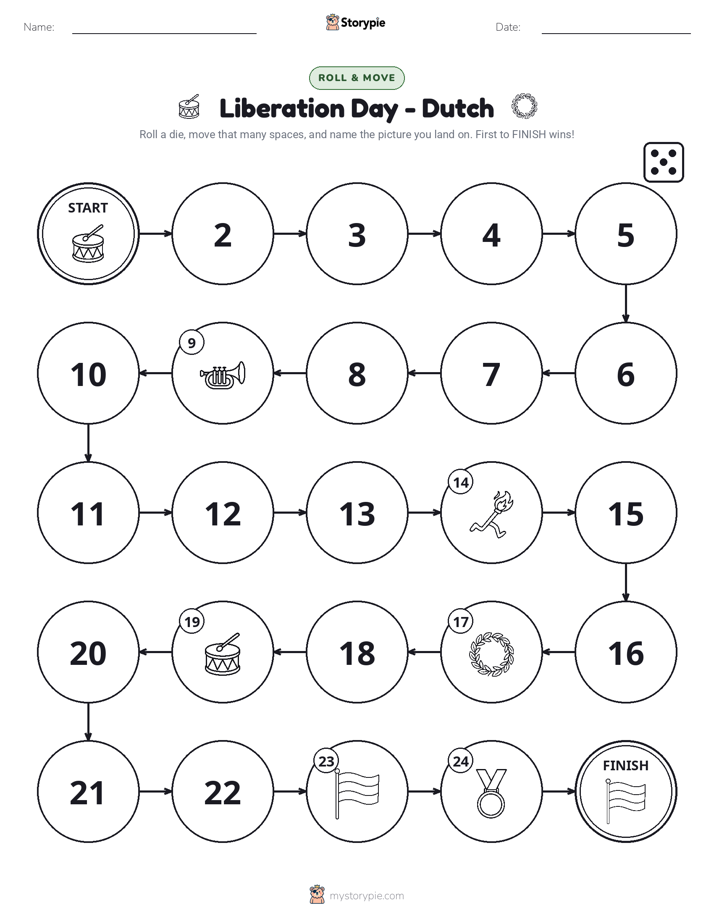 Roll & Move Game