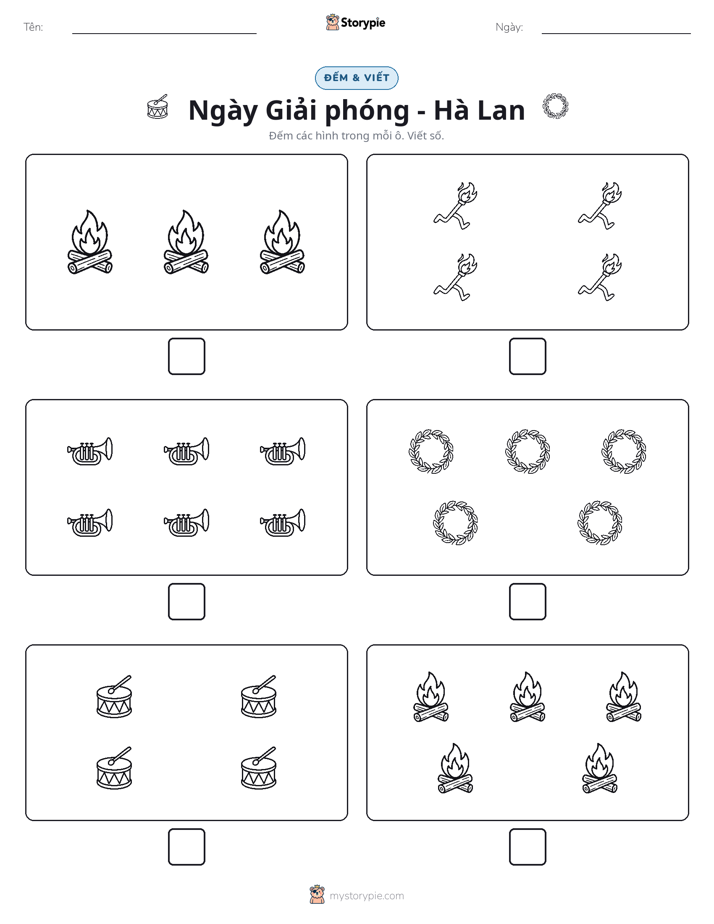 Đếm & Viết
