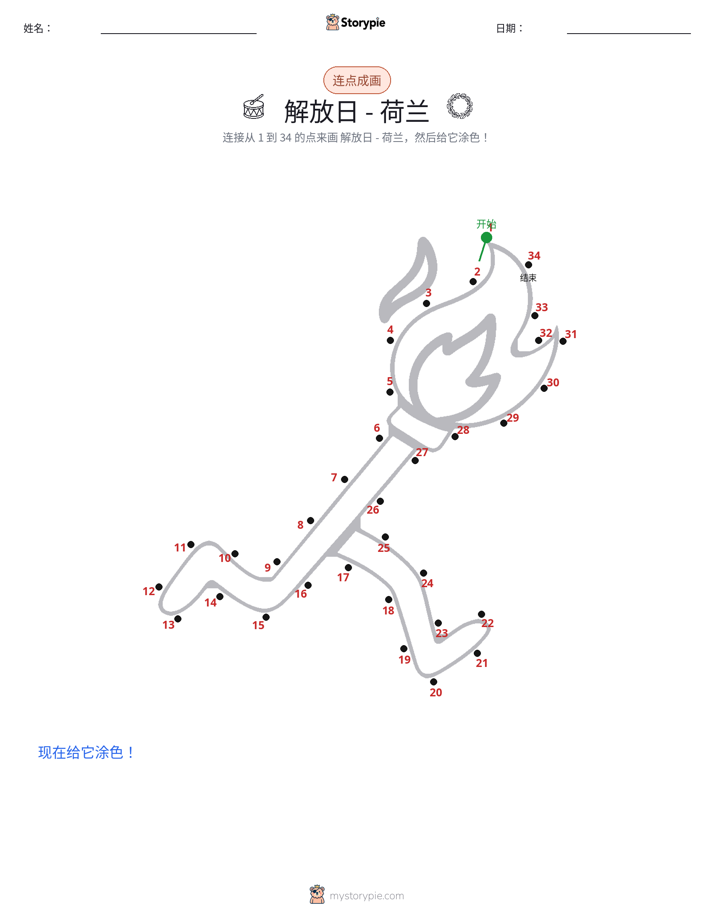 连点成线
