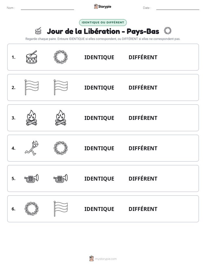 Identique ou Différent