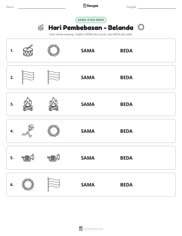 Sama atau Berbeda