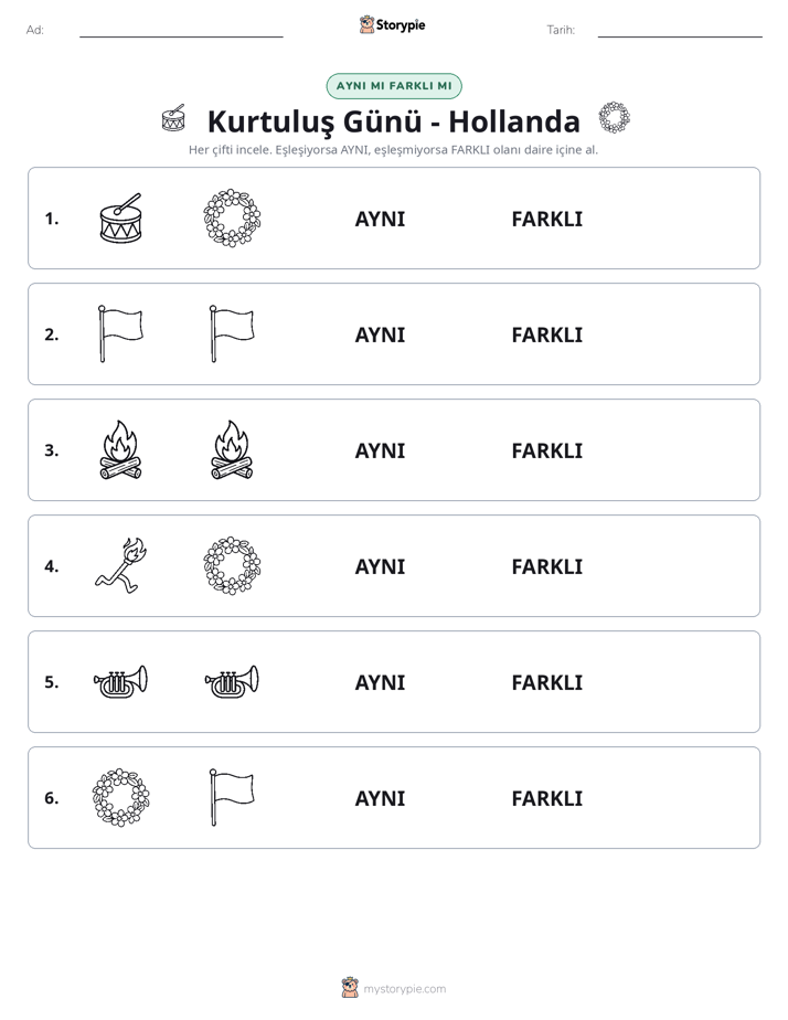 Aynı mı Farklı mı