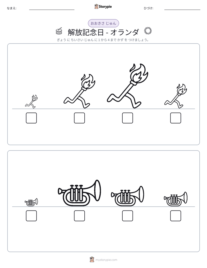 サイズ順