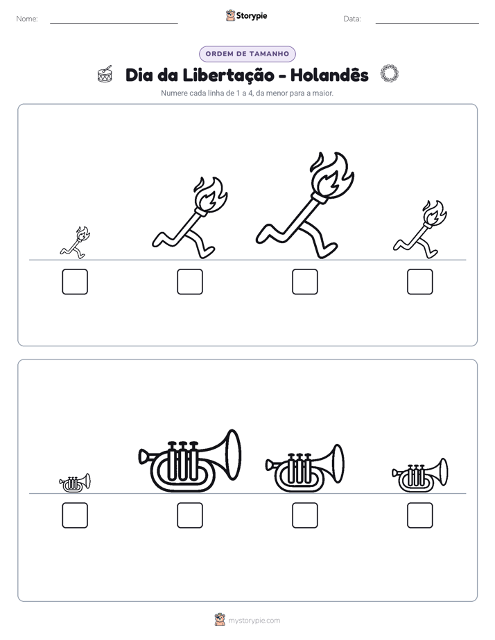 Ordem de Tamanho