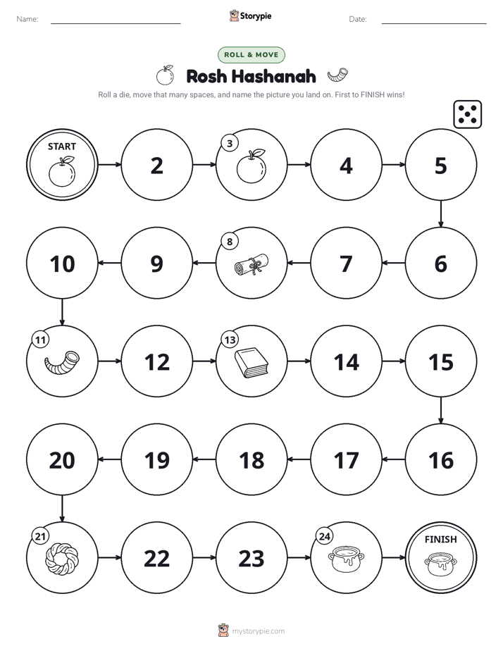 Roll & Move Game