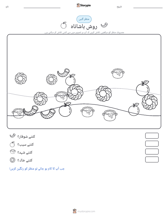 گنتی کا منظر