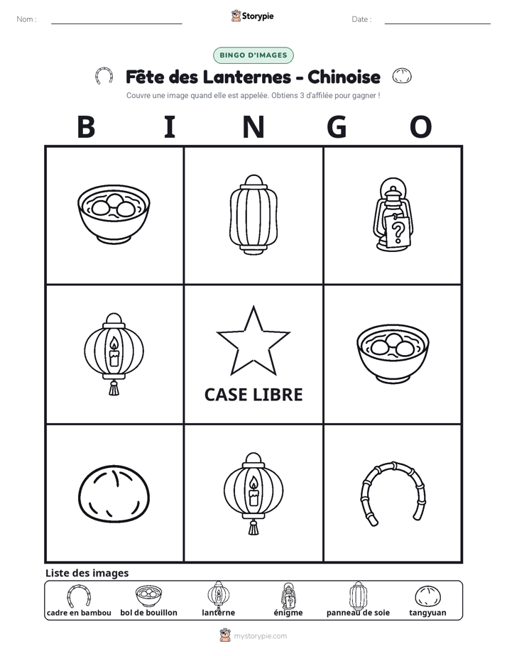 Bingo d'Images