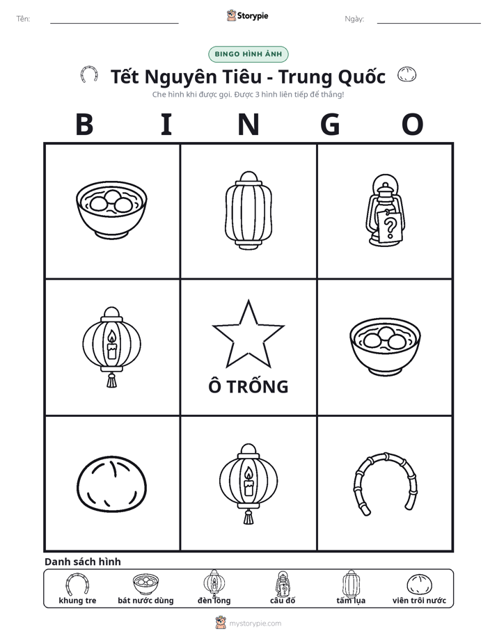 Bingo Hình Ảnh