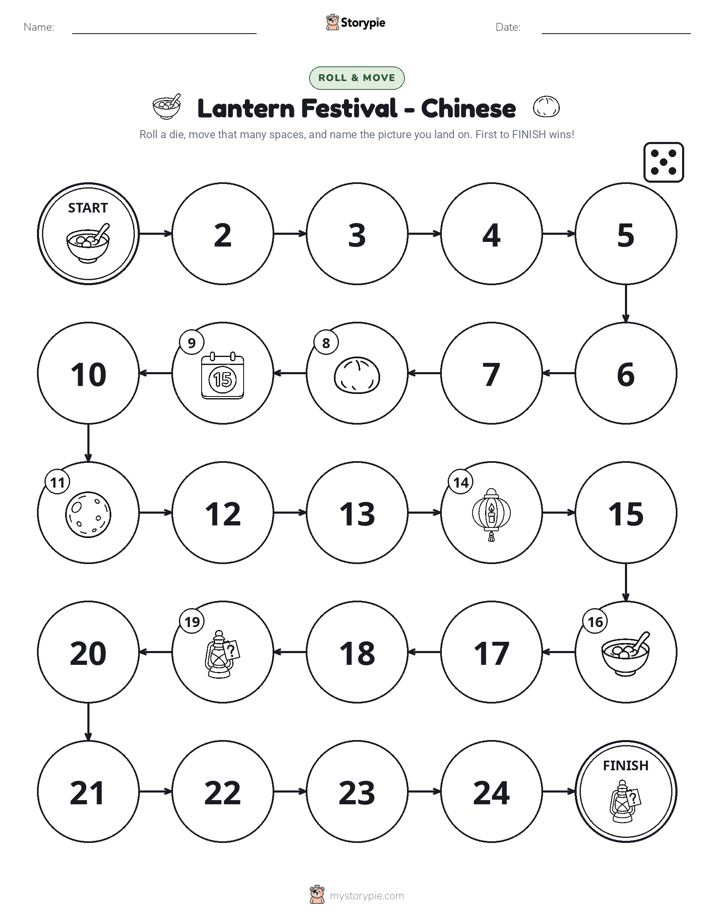 Roll & Move Game