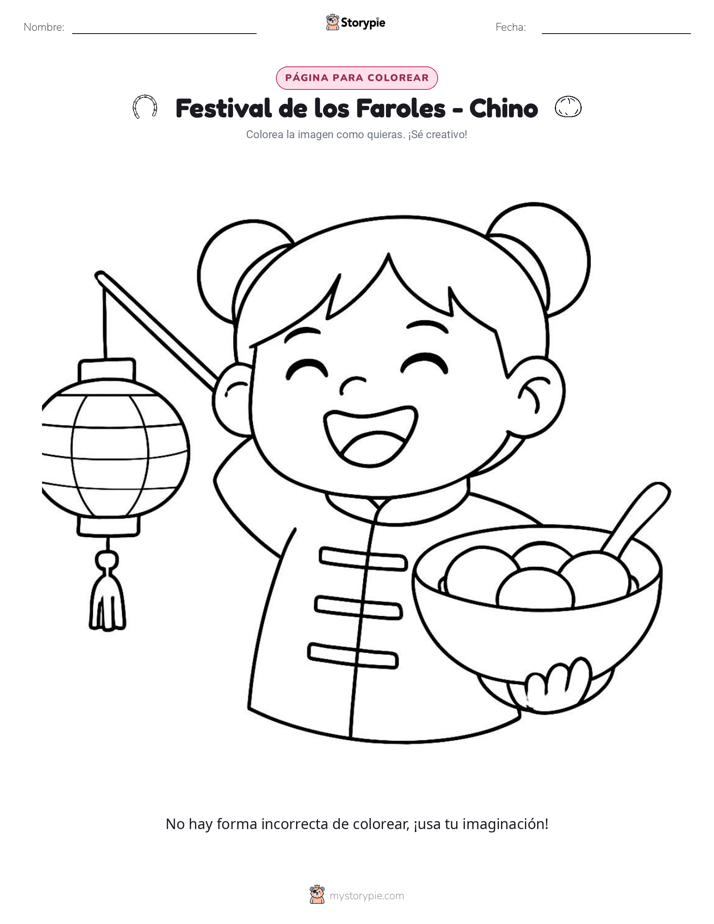Página para Colorear