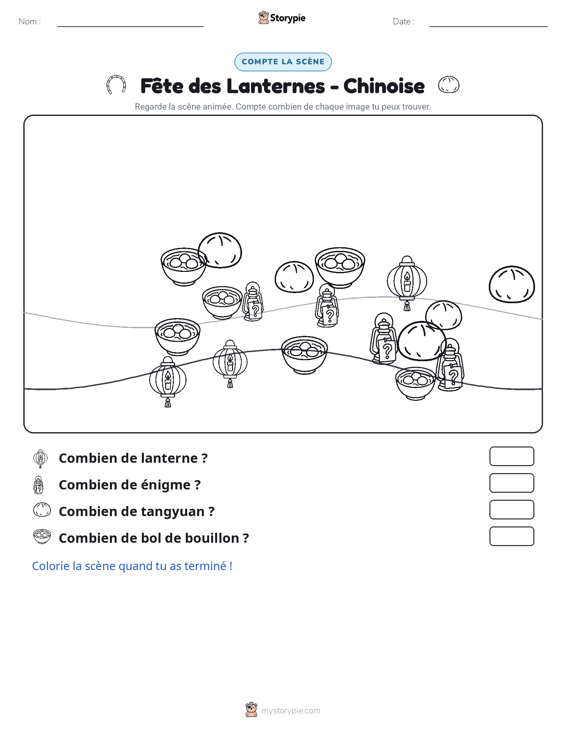Scène de Comptage