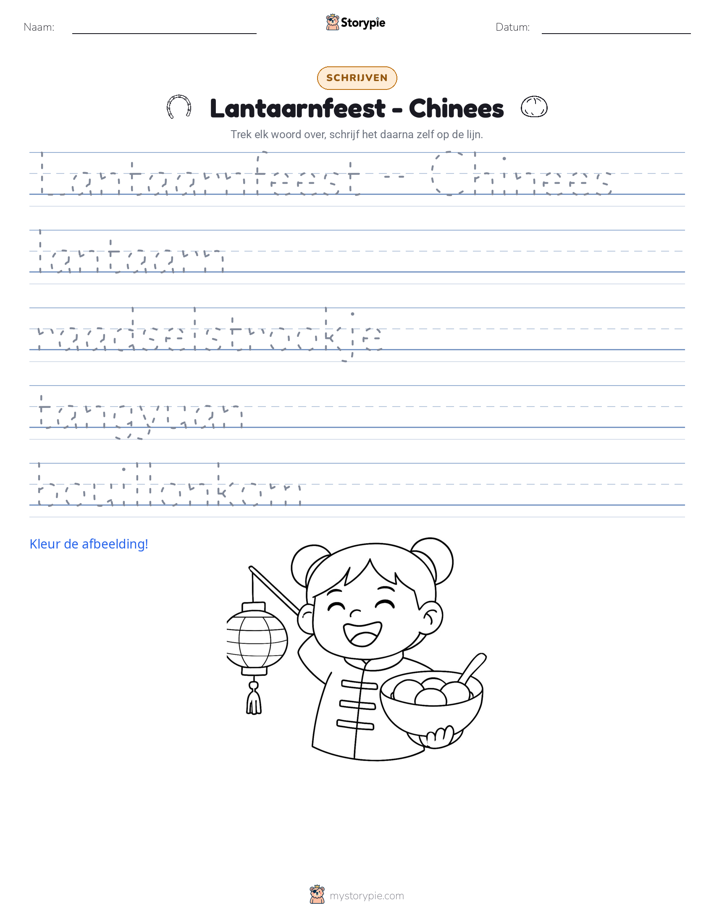 Schrijf Oefening