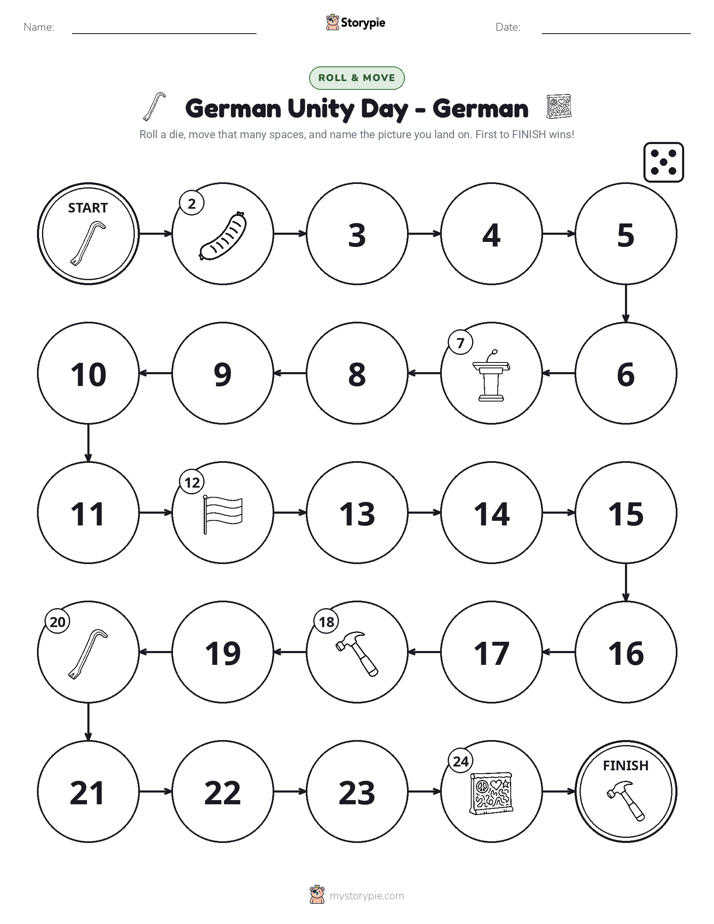 Roll & Move Game