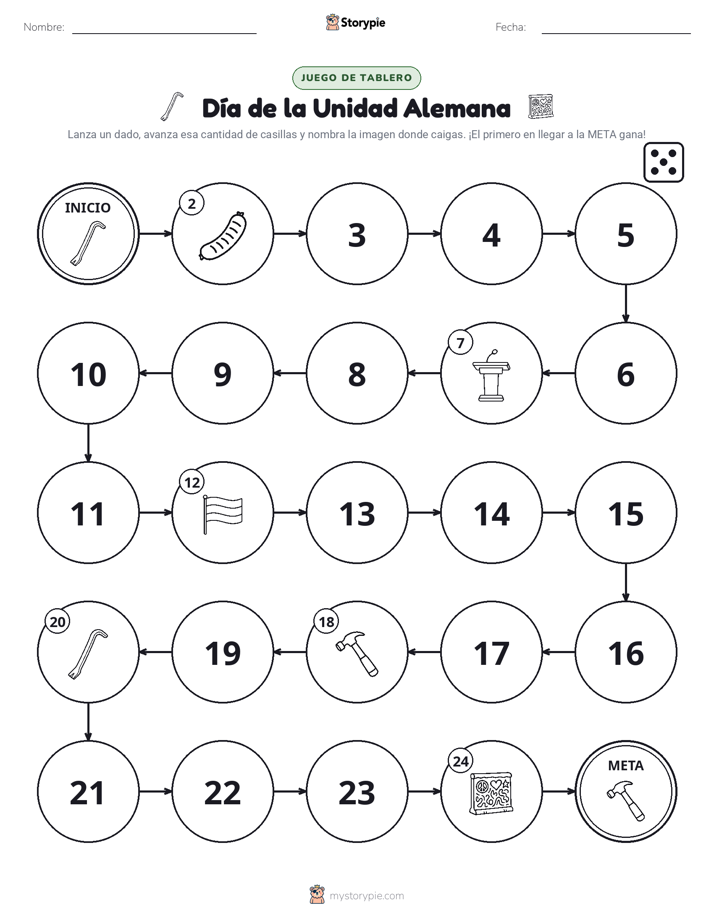 Juego de Rueda y Avanza