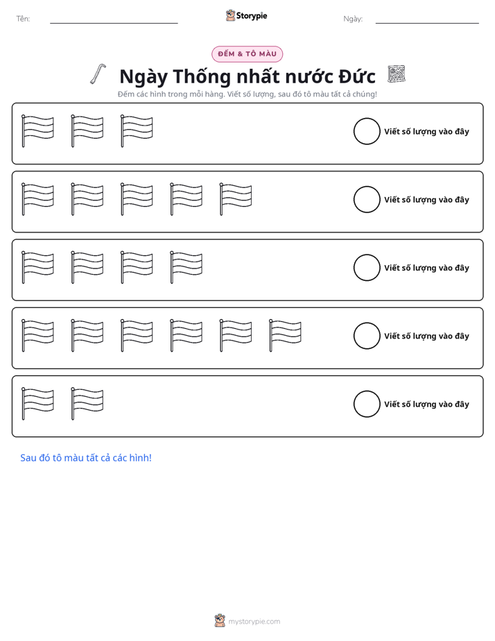 Đếm & Tô Màu