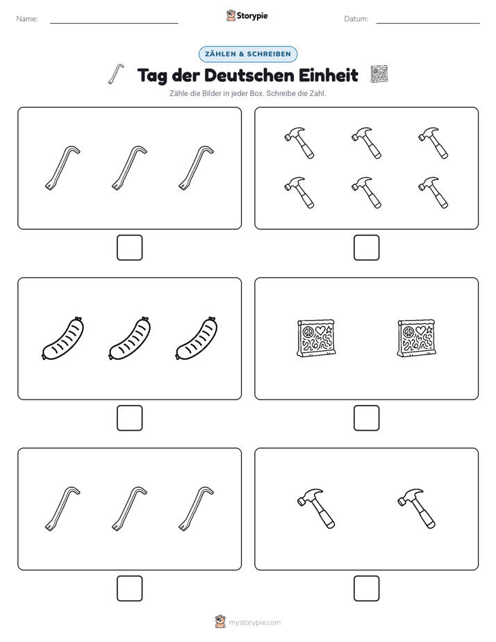 Zählen & Schreiben