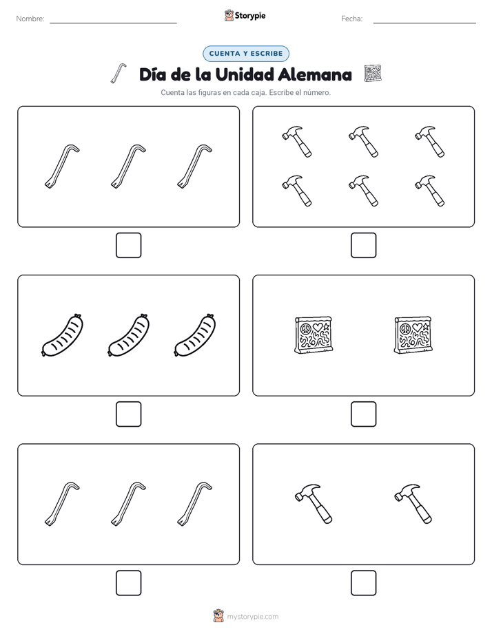 Cuenta y Escribe