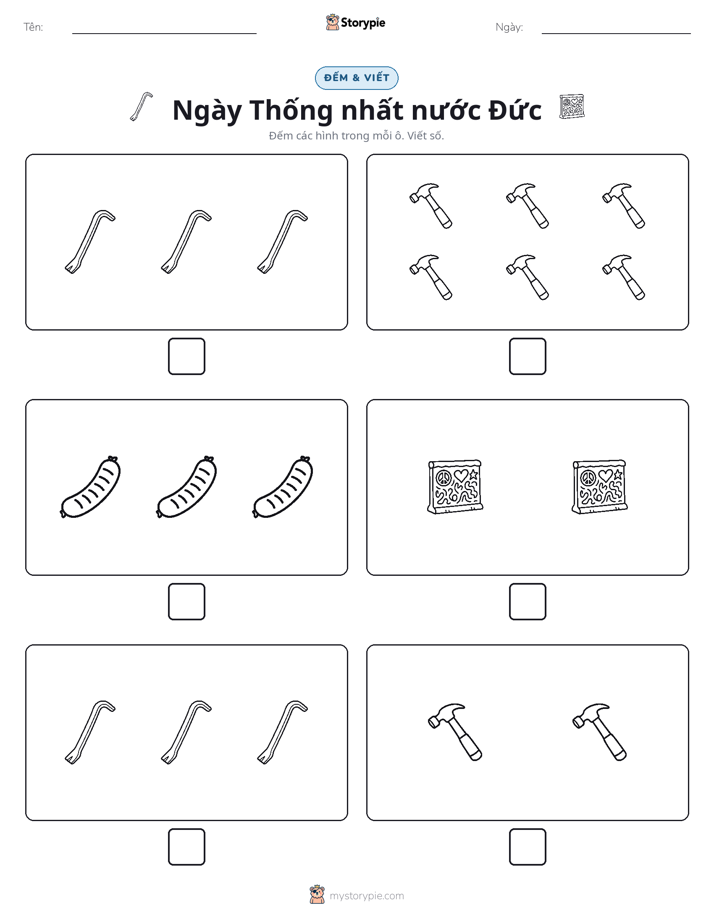 Đếm & Viết