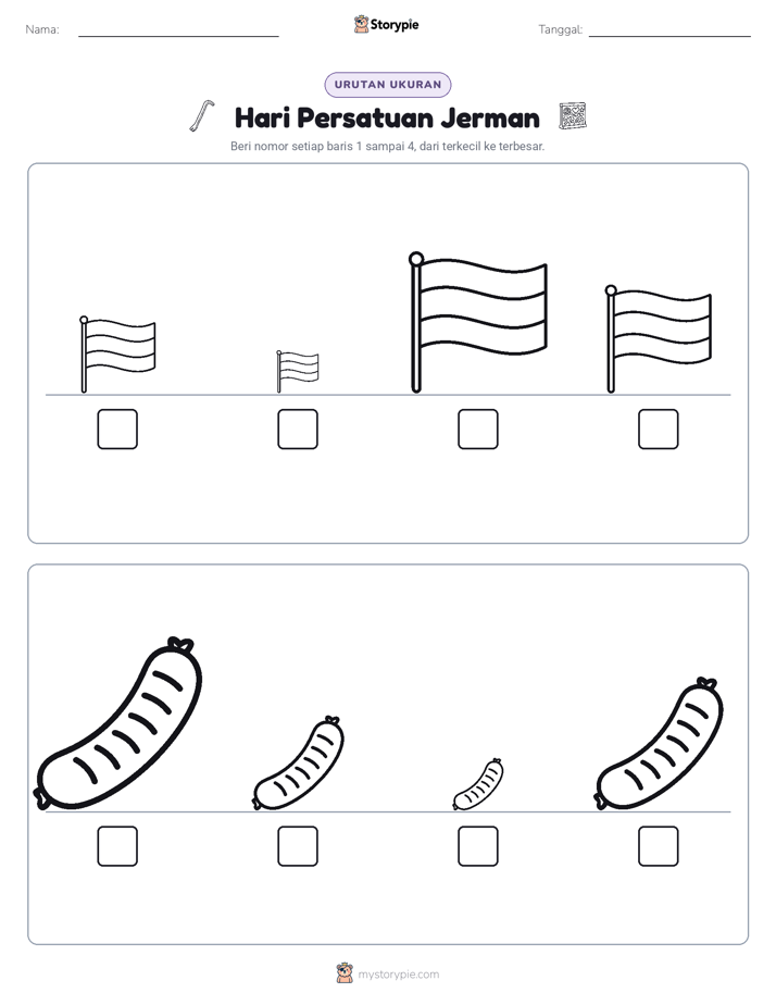 Urutan Ukuran