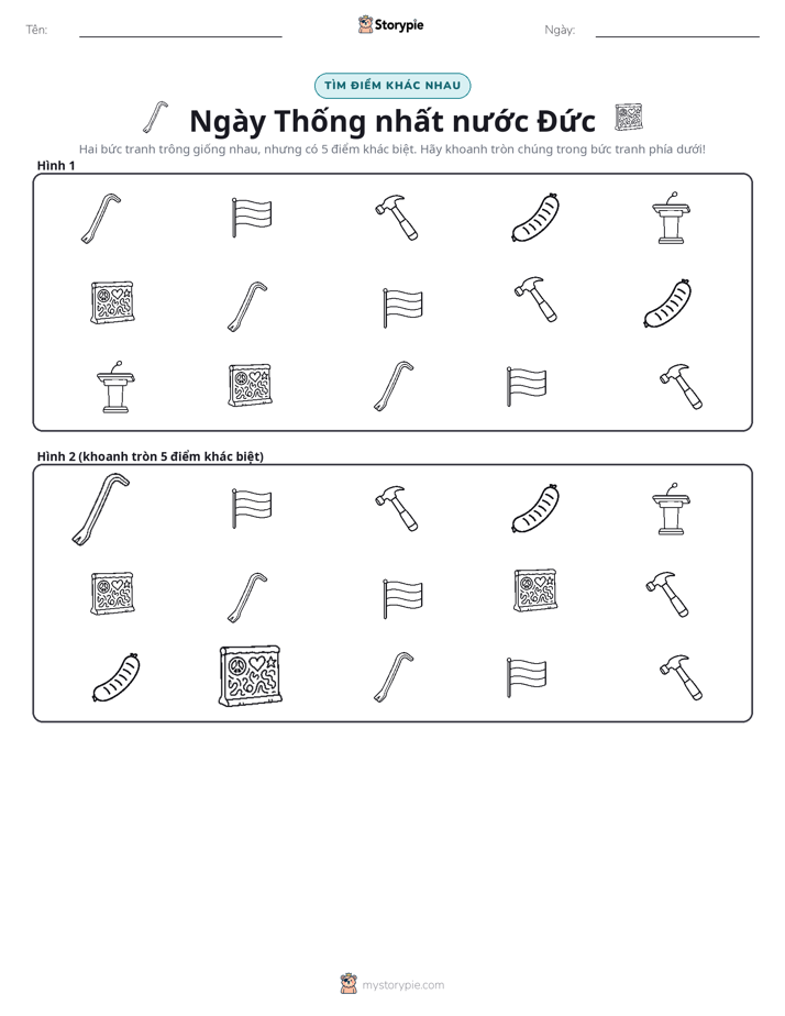 Tìm Sự Khác Biệt