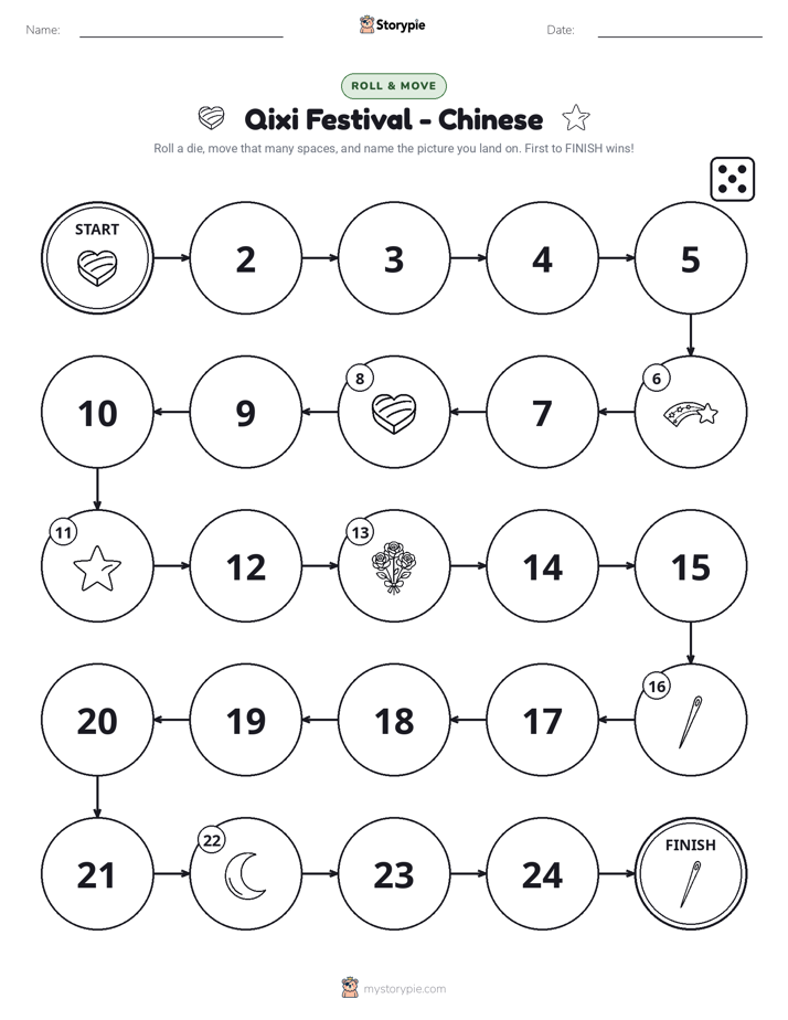 Roll & Move Game