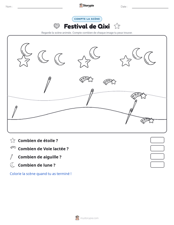 Scène de Comptage
