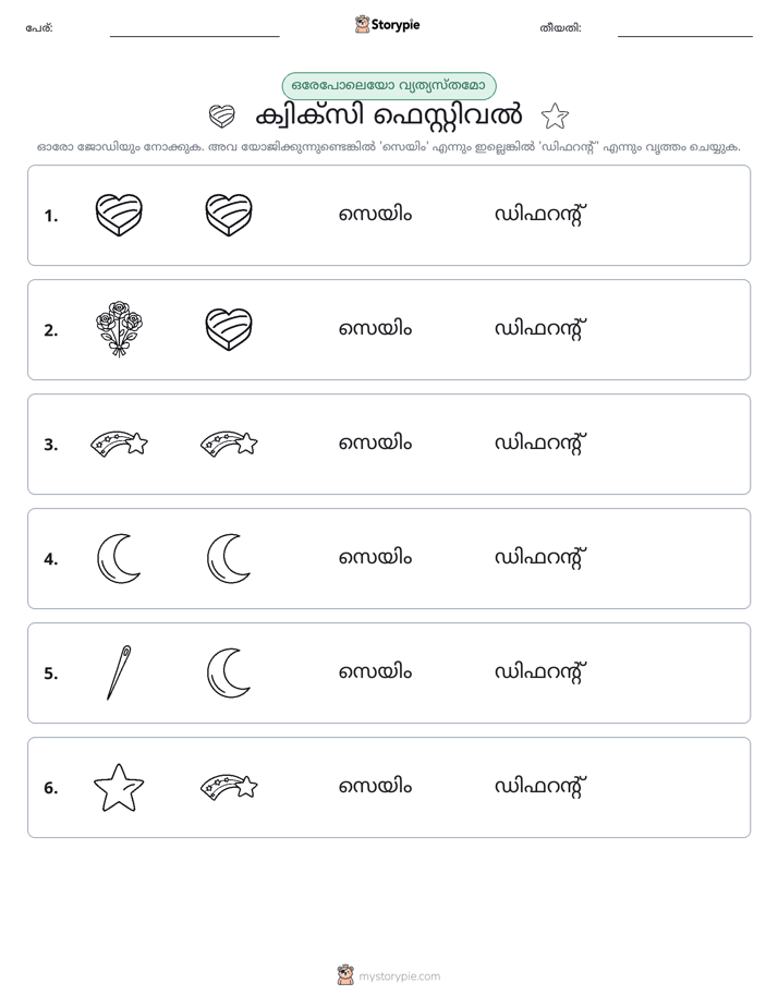 ഒന്നോ വ്യത്യാസമോ