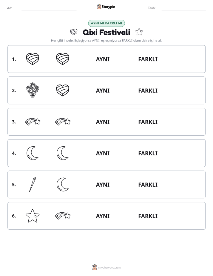 Aynı mı Farklı mı