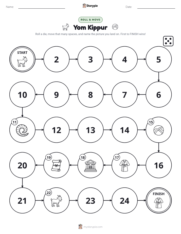 Roll & Move Game