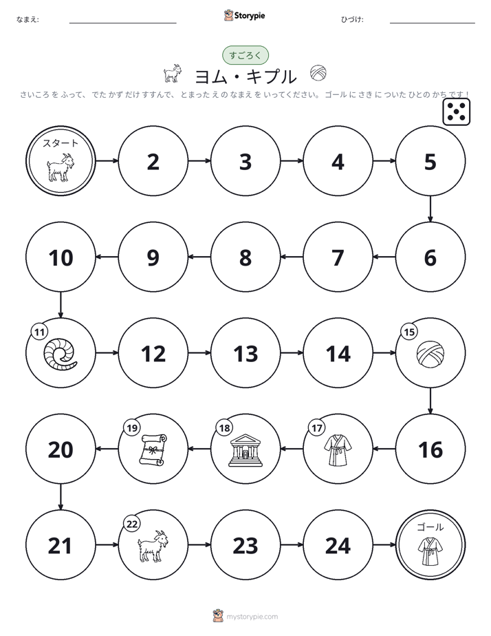 ロール＆ムーブゲーム