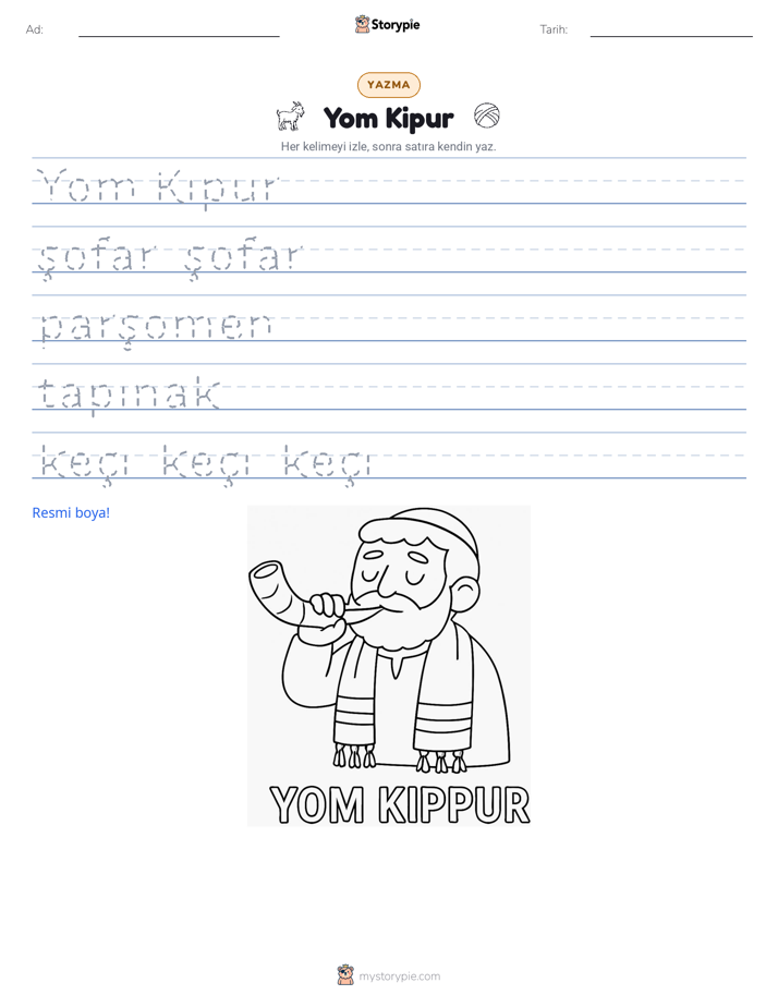 Yazma Pratiği