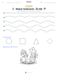 Xem trước tài liệu in sẵn Makar Sankranti - Ấn Độ