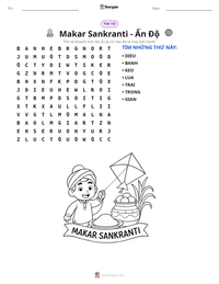Xem trước tài liệu in sẵn Makar Sankranti - Ấn Độ