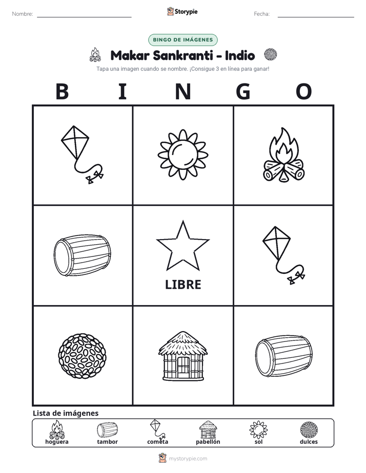 Bingo de Imágenes