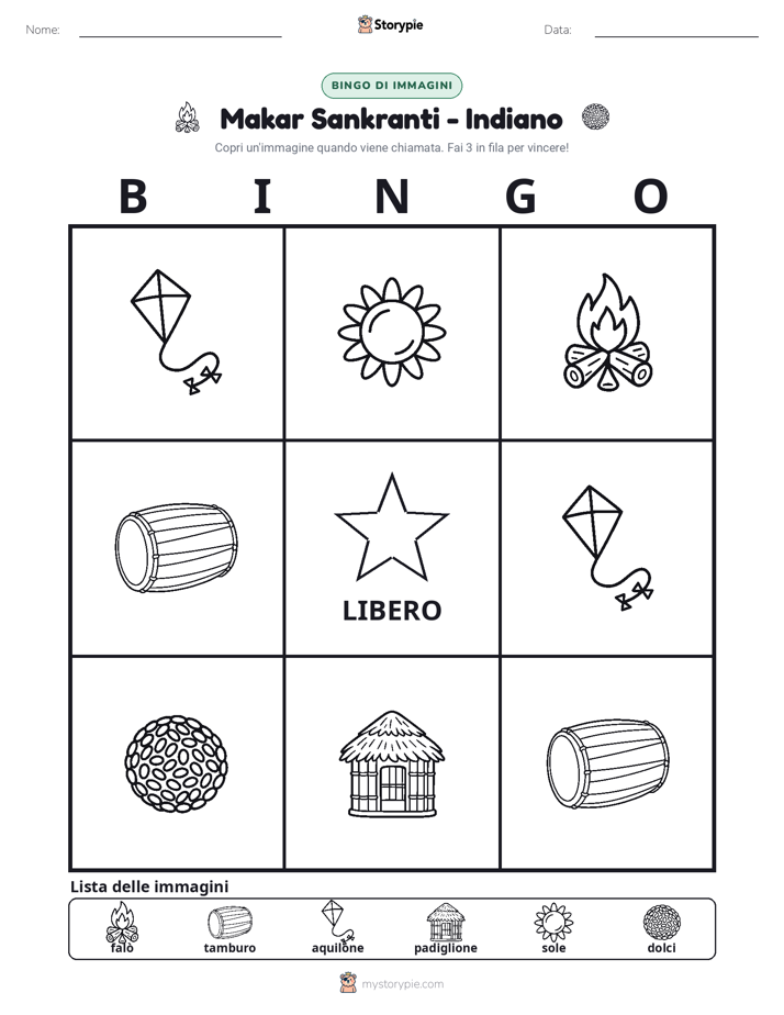 Bingo delle Immagini