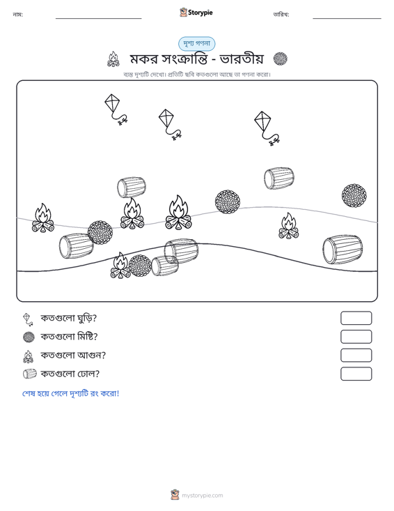 গণনা দৃশ্য