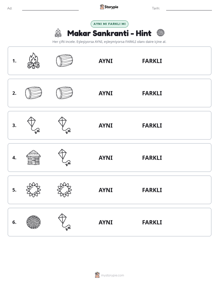 Aynı mı Farklı mı