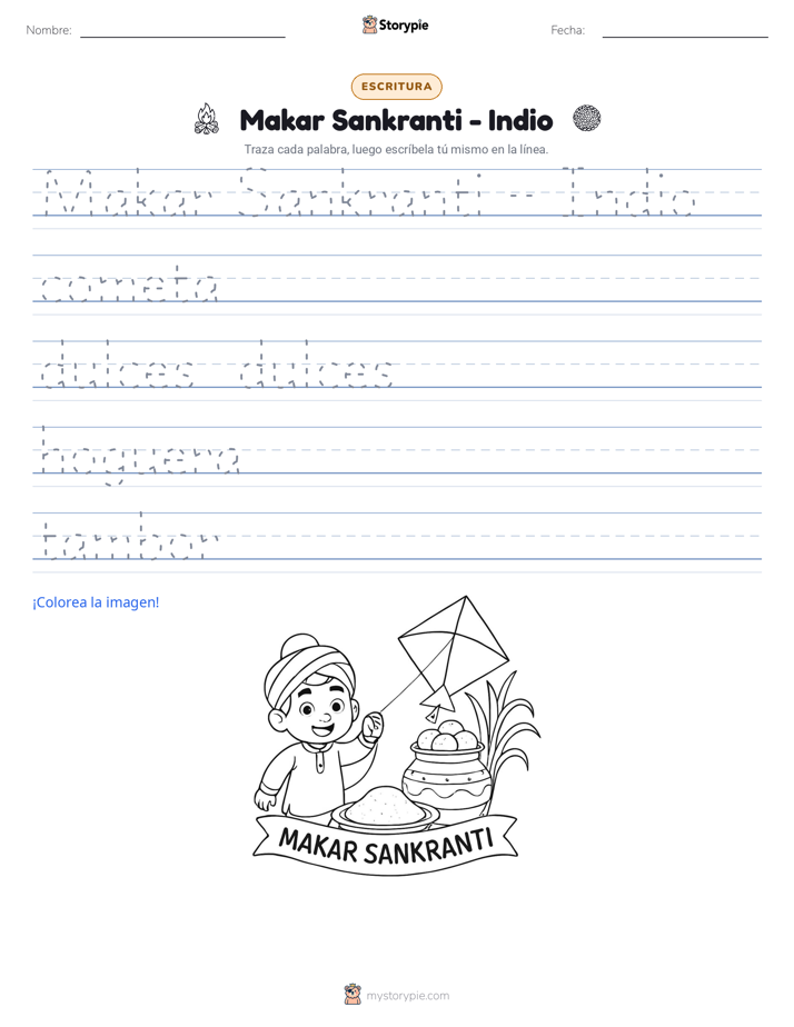 Práctica de Escritura