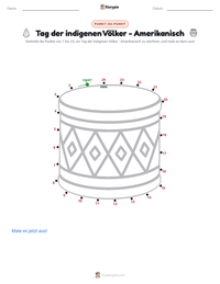 Tag der indigenen Völker - Amerikanisch druckbare Arbeitsblatt Vorschau