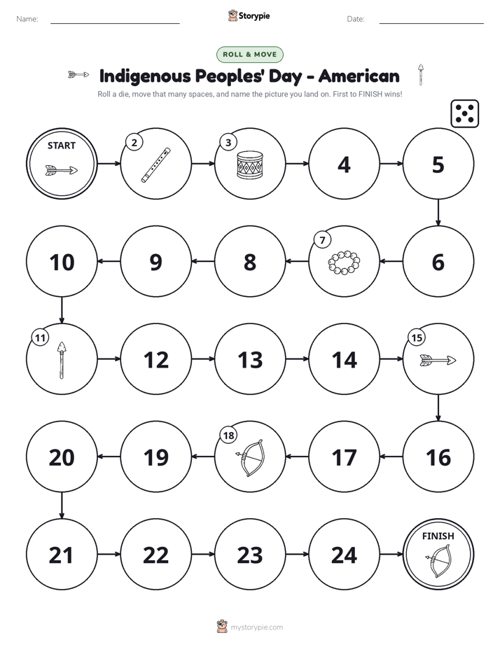 Roll & Move Game